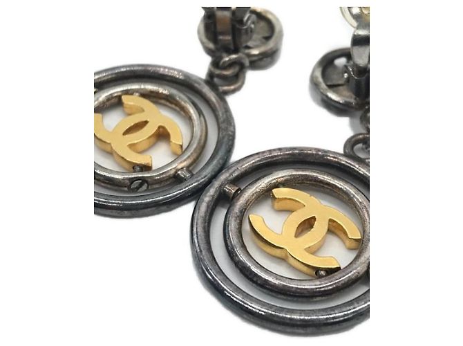 *** Orecchini oscillanti CHANEL Cocomark trifoglio - vista 5