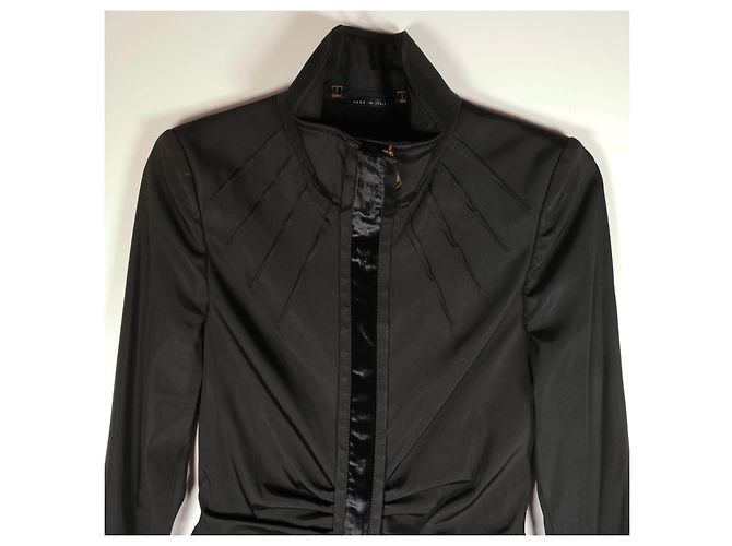 Increíble última colección de Gucci Tom Ford 2004 Chaqueta de pasarela Negro - vista 3