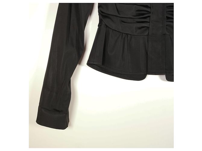 Increíble última colección de Gucci Tom Ford 2004 Chaqueta de pasarela Negro - vista 6