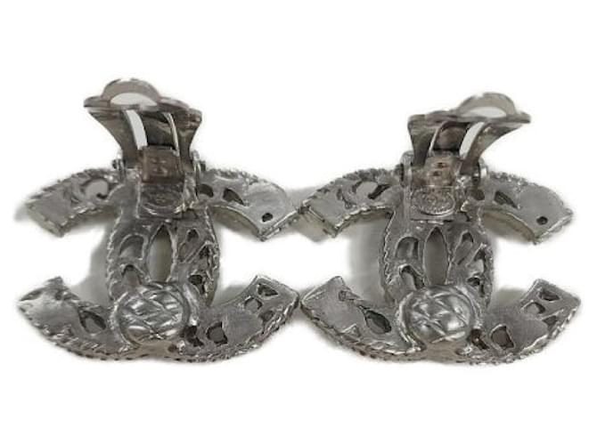 ***Pendientes marca coco CHANEL Plata - vista 2