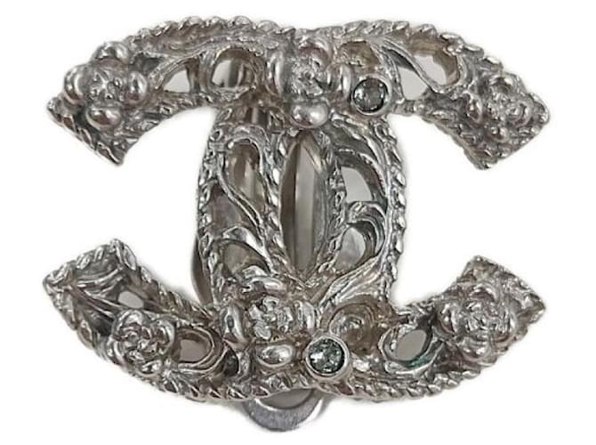 ***Pendientes marca coco CHANEL Plata - vista 3