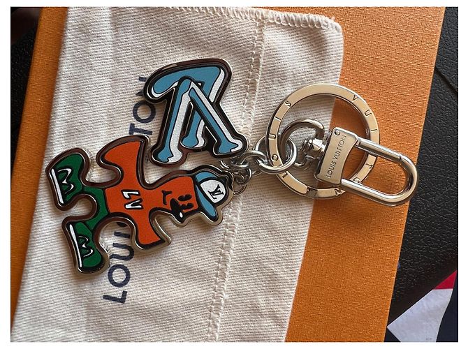 Portachiavi amico puzzle Louis Vuitton Multicolore - vista 3