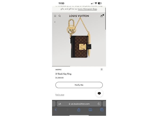 Louis Vuitton bolso joyas Gold hardware - vista 15