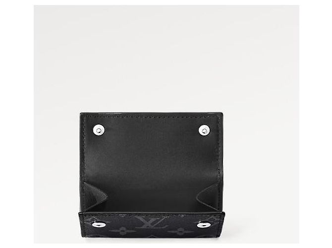 Louis Vuitton Portafoglio compatto LV Discovery nuovo Grigio antracite - vista 2