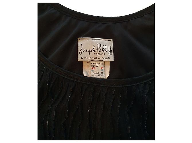 Canotta Joseph Ribkoff Nera Nero - vista 4