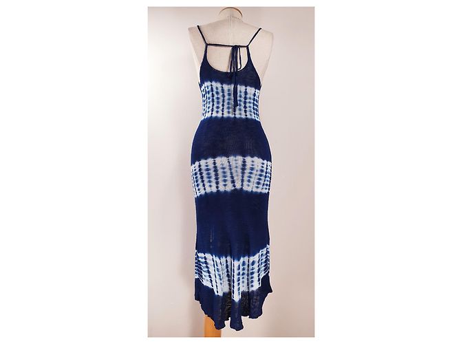Ralph Lauren Denim and Supply Kleid Blau Viscose - Ansicht 4