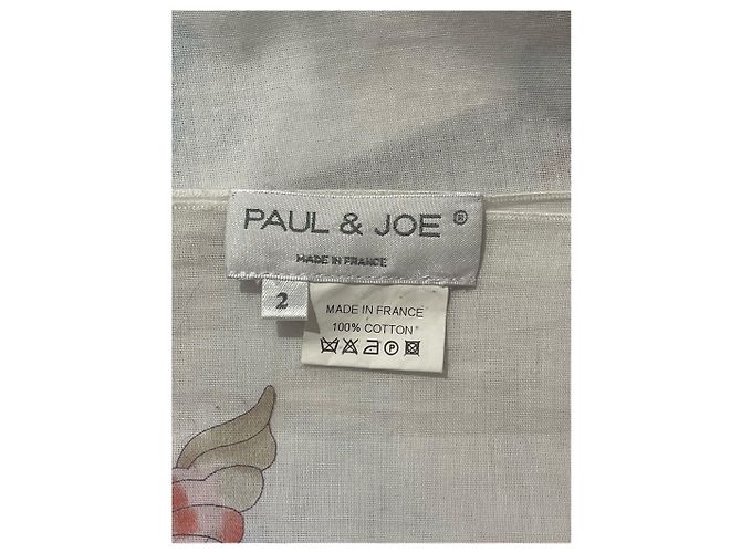 PAUL & JOE Tops T.Internacional M Algodón Blanco - vista 4