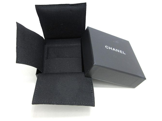 Logo Chanel CC Argenté - vue 4