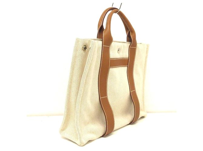 Toto Bag Bolso de mano Hermès Beige - vista 4