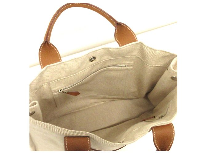 Toto Bag Bolso de mano Hermès Beige - vista 5