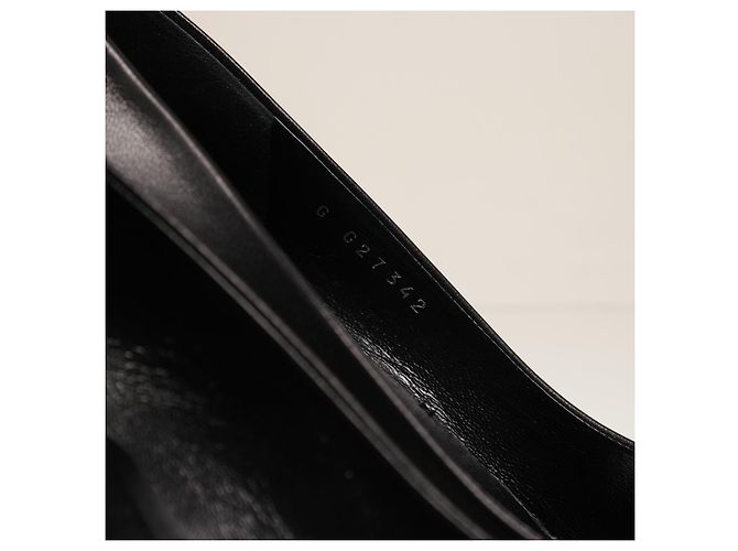 Décolleté Chanel in pelle nera taglia 39.5 Nero - vista 6