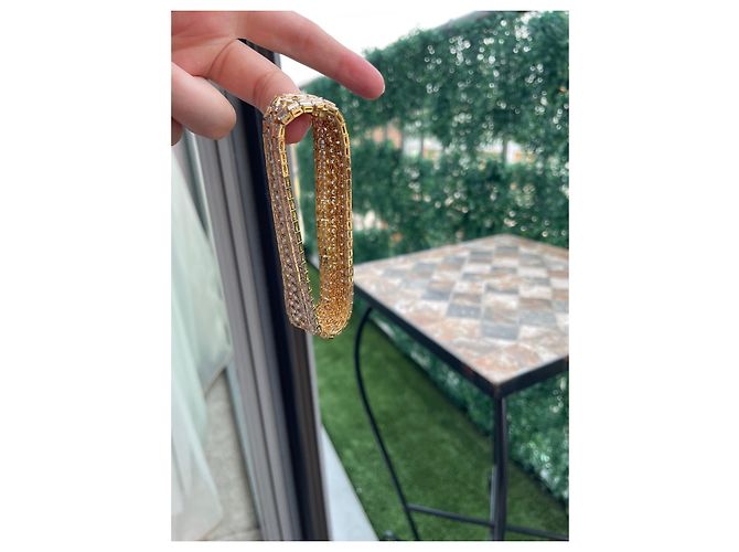 Autre Marque Bracciale con diamanti in oro bianco e giallo 12.25 carati Multicolore - vista 8