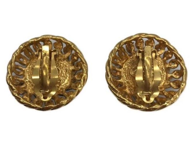 ***Orecchini di perle vintage CHANEL Bianco D'oro - vista 2