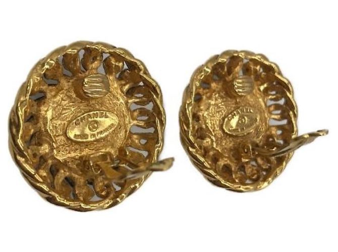 ***Orecchini di perle vintage CHANEL Bianco D'oro - vista 4
