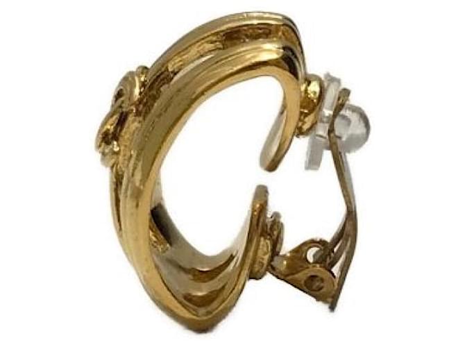 ***Pendientes marca coco CHANEL Dorado - vista 3