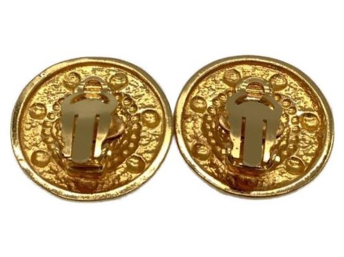 ***CHANEL Vintage-Ohrringe Golden - Ansicht 2