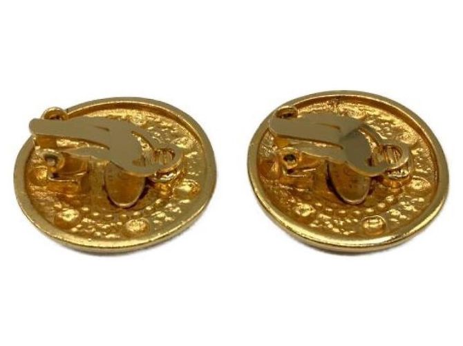 ***CHANEL Vintage-Ohrringe Golden - Ansicht 3