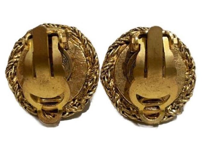***Orecchini di perle moda vintage CHANEL D'oro - vista 2