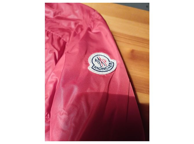 Moncler Bomberjacke Rot Nylon - Ansicht 11