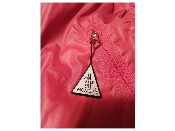 Moncler Bomberjacke Rot Nylon - Ansicht 2