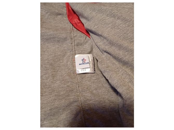 Moncler Bomberjacke Rot Nylon - Ansicht 4