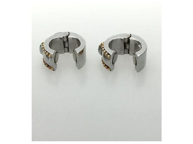 **Gianni Versace Silberohrringe - Ansicht 3