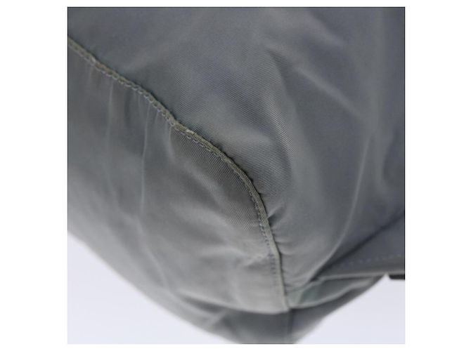 PRADA Zaino Nylon Azzurro Auth 45811 - vista 16
