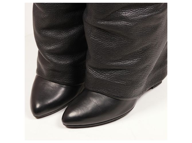 Increíbles botas con cierre de tiburón de Givenchy Negro - vista 7