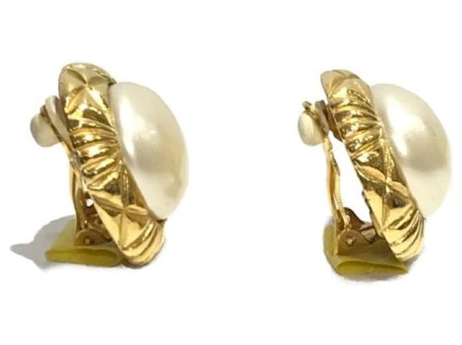 Orecchini Chanel dorati D'oro - vista 2