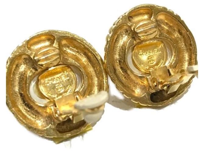 Orecchini Chanel dorati D'oro - vista 4