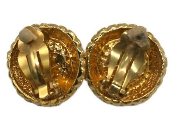 ***CHANEL Vintage-Ohrringe Golden - Ansicht 2