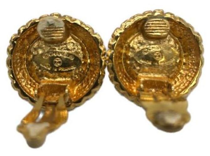 ***CHANEL Vintage-Ohrringe Golden - Ansicht 4