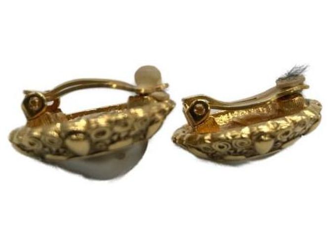 ***CHANEL Vintage-Ohrringe Golden - Ansicht 5