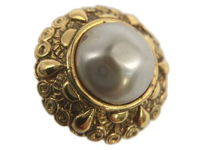 ***CHANEL Vintage-Ohrringe Golden - Ansicht 6