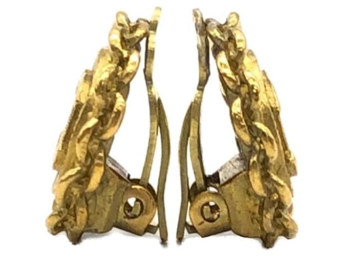 ***Pendientes marca coco CHANEL Dorado - vista 2