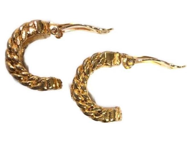 ***Orecchini vintage CHANEL D'oro - vista 4