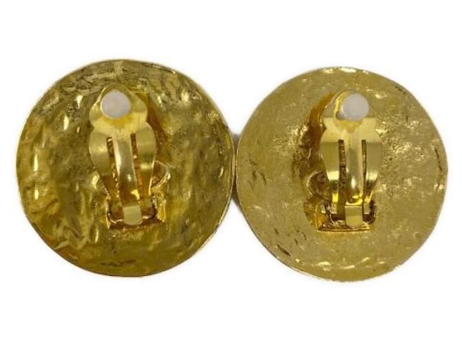 ***Pendientes marca coco CHANEL Dorado - vista 4
