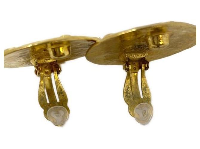 ***Pendientes marca coco CHANEL Dorado - vista 5