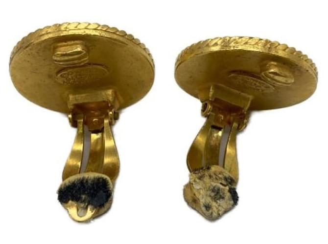 ***Pendientes marca coco CHANEL Dorado - vista 4