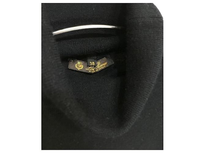 ***LORO PIANA Rollkragenpullover aus Kaschmir Schwarz - Ansicht 5