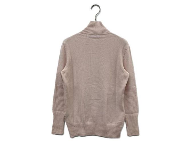 ***LORO PIANA Baby-Kaschmirstrick mit Henley-Ausschnitt Pink - Ansicht 2