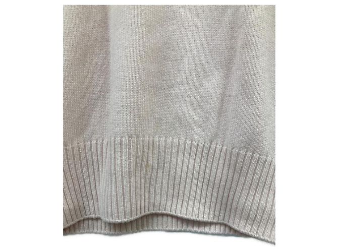 ***LORO PIANA Baby-Kaschmirstrick mit Henley-Ausschnitt Pink - Ansicht 4