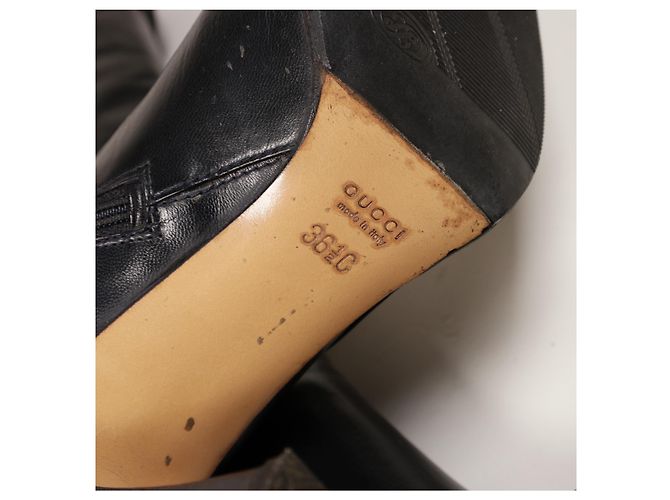 Increíbles botas clásicas de Gucci con detalles de cocodrilo Multicolor - vista 13