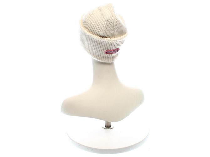 Berretto Chiara Ferragni Eyelike Ecru Multicolore - vista 2