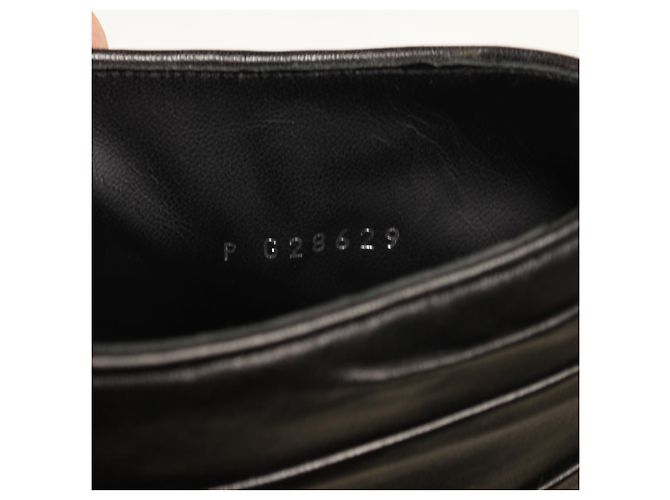 Increíbles botines Chanel Camelia Negro - vista 9