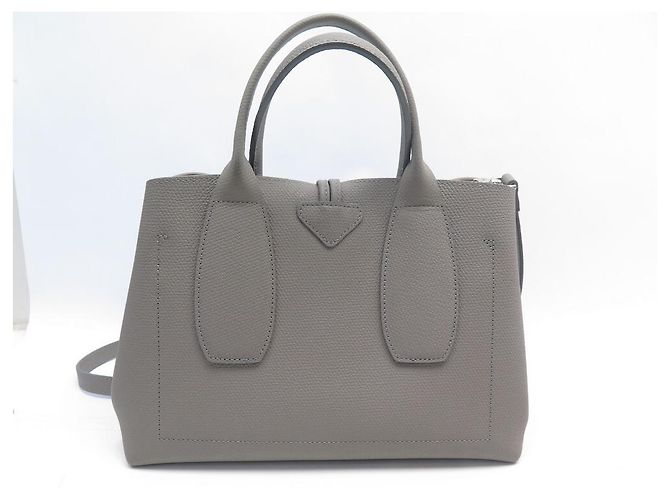 NOVA BOLSA LONGCHAMP ROSEAU M 10058HPNP55 BOLSA DE OMBRO DE COURO - vista 2