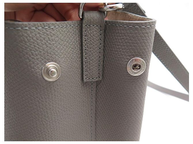 NOVA BOLSA LONGCHAMP ROSEAU M 10058HPNP55 BOLSA DE OMBRO DE COURO - vista 9