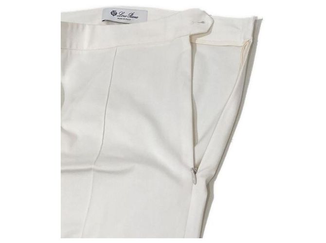 ***LORO PIANA Symphony-Hose Weiß - Ansicht 3