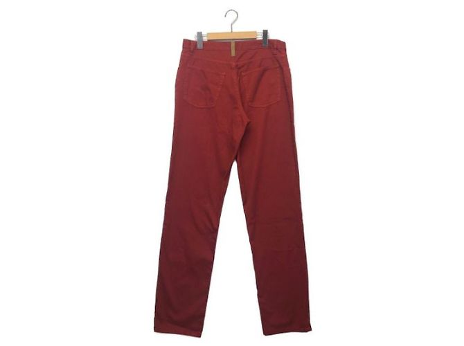 Loro Piana Rote Baumwollhose - Ansicht 2