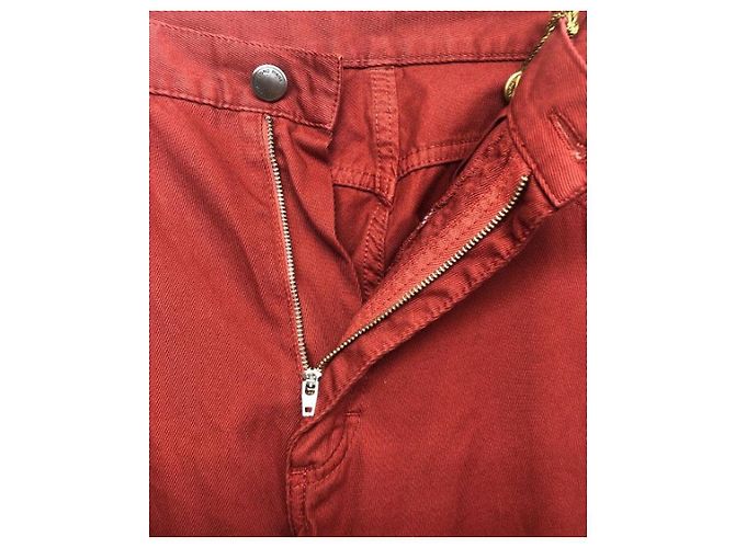 Loro Piana Rote Baumwollhose - Ansicht 5